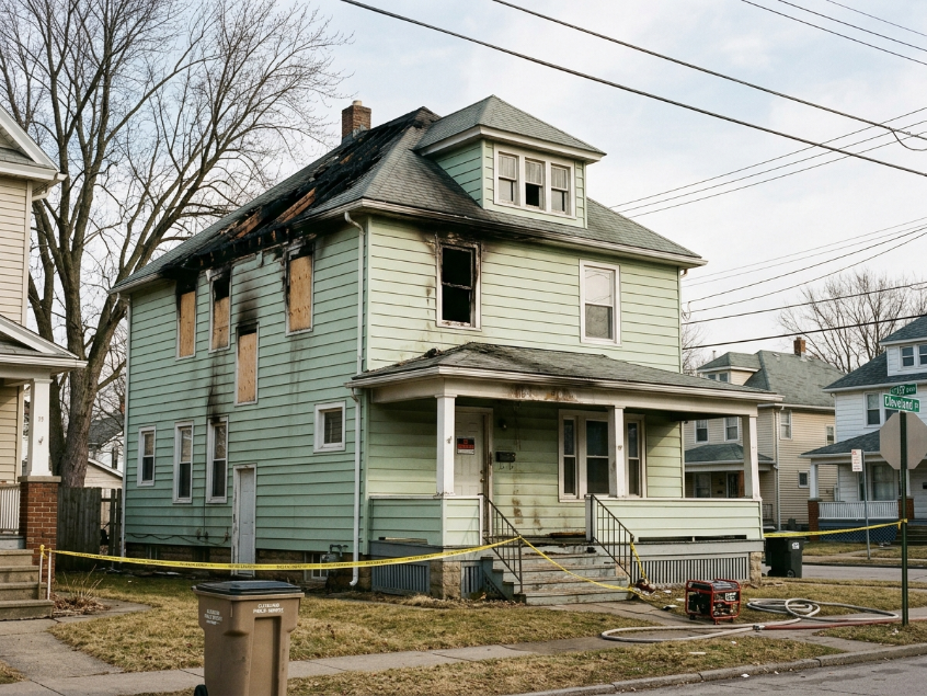 Selling After Fire Damage in Cleveland: Cash Sale vs. Insurance Claim